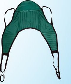 Picture of Padded Divided Leg Sling 4 Point With Head Support Large 450 lbs. Weight Capacity30101-HS