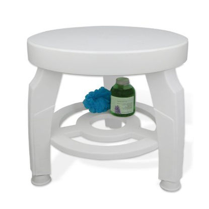 Picture of Shower Stool Without Arms Plastic Frame Without BackrestJB5596