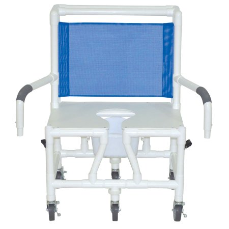 Picture of Bariatric Shower Chair MJM International 26 Inch Seat WidthS126-5BAR-DDA-SQ-PAIL
