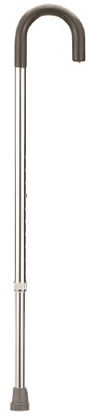 Picture of Round Handle Cane Fabrication Enterprises Aluminum 29 to 38 Inch Height Silver43-2000