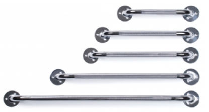 Picture of Wall Grab Bar Chrome Finish Knurled Steel2012A