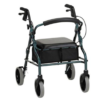 Picture of 4 Wheel Rollator Zoom 20 Green Aluminum Frame4220GN