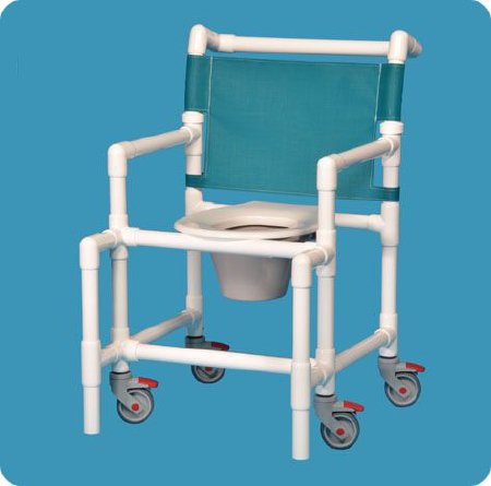 Picture of Shower Chair ipu® Fixed Arm PVC Frame Mesh BackSCC9250 OS