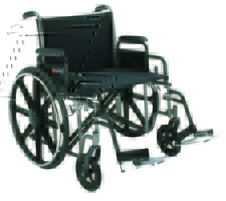 Picture of Bariatric Wheelchair Desk Length Arm Removable Arm Style Black Upholstery 24 Inch Seat WidthN573UMDZMU0