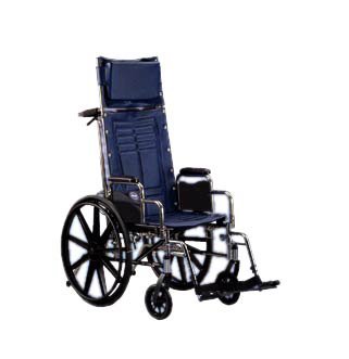Picture of Reclining Wheelchair Tracer® SX5 Recliner Dual Axle Desk Length Arm Removable Padded Arm Style 18 Inch Seat Width 250 lbs. Weight CapacityTRSX5RC