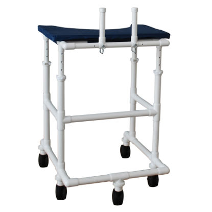 Picture of Platform Walker with Wheels Adjustable Height 400 Series PVC Frame 38 to 50 Inch Height450-ADULT