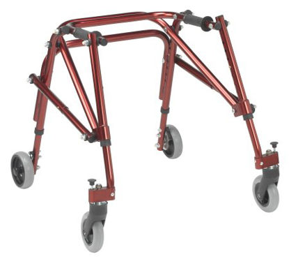 Picture of Posterior Gait Trainer Adjustable Height Nimbo Aluminum Frame 85 lbs. Weight Capacity 19 to 25 Inch HeightKA2200-2GCR