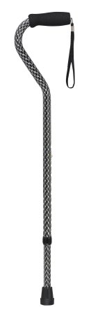 Picture of Offset Cane Combo Pack drive™ Aluminum 30 to 39 Inch Height Black Wave / Blue Wave / Bronze Wave Print10309BKW-6