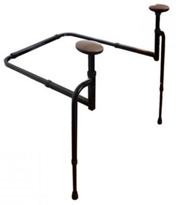 Picture of Seat Stand Support EZ Stand-N-Go™ Black Powder-Coated Steel2200