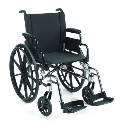 Picture of Lightweight Wheelchair 9000 XT High Strength Dual Axle Desk Length Arm 16 Inch Seat Width 250 lbs. Weight Capacity9XT