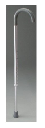 Picture of Round Handle Cane Tech-Med® Aluminum 29 to 38 Inch Height Silver6830-6