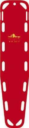 Picture of Base Backboard 400 lbs. Weight Capacity Red High Density Polyethylene35850P-RD