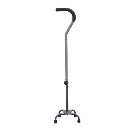 Picture of Small Base Quad Cane drive™ Aluminum 29 to 38 Inch Height Silver Vein10384-4