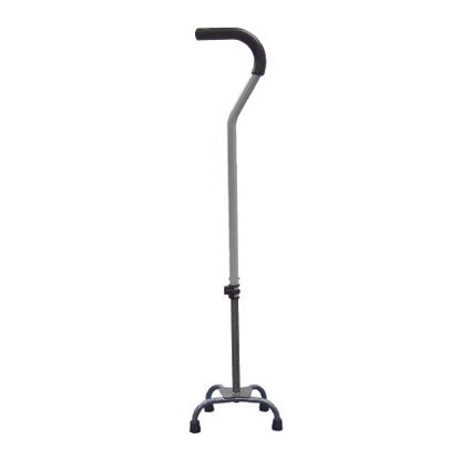 Picture of Small Base Quad Cane drive™ Aluminum 29 to 38 Inch Height Silver Vein10384-4