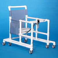 Picture of Walker with Wheels Oversize Ultimate PVC Frame 400 lbs. Weight Capacity 29 to 35 Inch HeightULT99 OS
