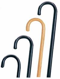 Picture of Round Handle Cane Carex® Wood 36 Inch Height WalnutFGA71100 0000