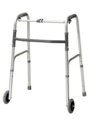 Picture of Folding Walker Adjustable Height Aluminum Frame 350 lbs. Weight Capacity 32 to 39 Inch Height43-2120-4