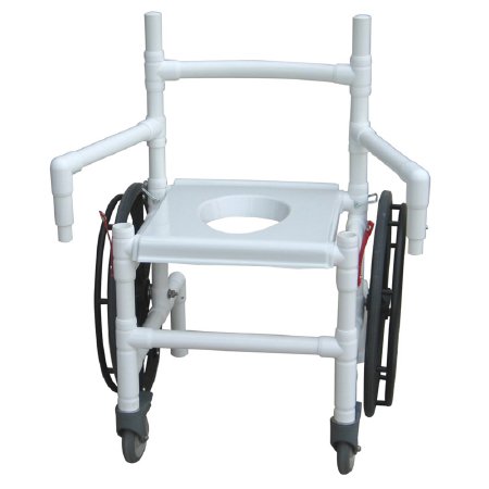 Picture of Commode / Shower Chair MJM International Fixed Arm 18 Inch Seat Width131-18-24W-F-DE-CON