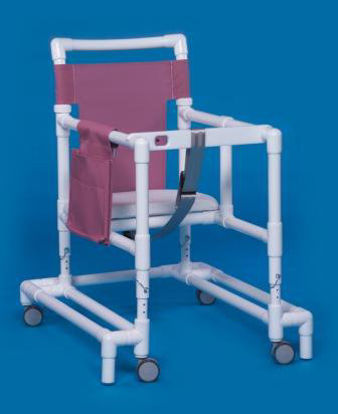 Picture of Walker with Wheels Adjustable Height Ultimate PVC Frame 300 lbs. Weight Capacity 29 to 35 Inch HeightULT99