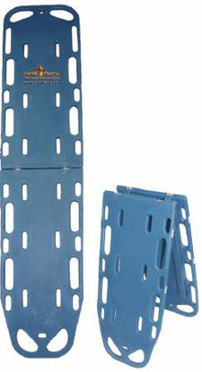 Picture of Ultra Space Save Backboard 500 lbs. Weight Capacity Blue High Density Polyethylene35940P-B