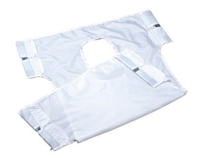 Picture of Seat and Back Commode Sling 2 or 6 Point Without Head Support Chainless 600 lbs. Weight Capacity13061