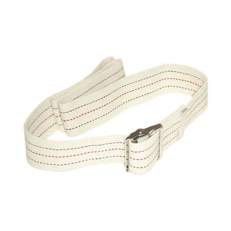 Picture of Gait Belt 54 Inch Length Red / White / Blue Stripe Cotton704021054