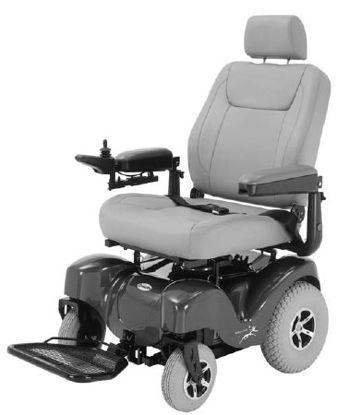 Picture of Bariatric Power Wheelchair Big Boy Regal 24 Inch Seat Width 600 lbs. Weight CapacityP710