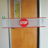 Picture of Door Alarm System KeepSafe® Essential 47-1/2 Inch Red / White8205KE