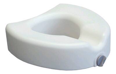 Picture of Raised Toilet Seat 4 Inch Height White 300 lbs. Weight Capacity6486A