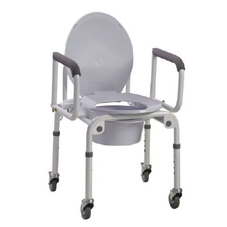 Picture of Commode Chair drive™ Drop Arm Steel Frame081607308