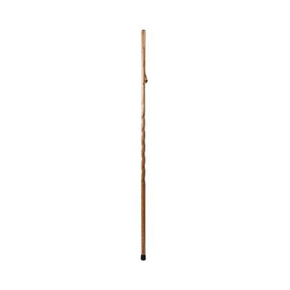 Picture of Hiking Staff Brazos™ Wood 55 Inch Height Twisted Brown Oak Print602-3000-1353