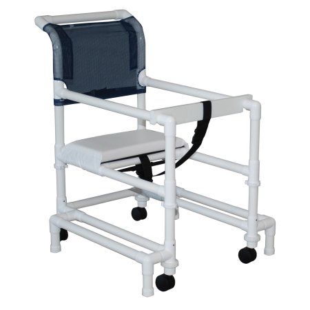 Picture of Walker Chair Adjustable Height 400 Series PVC Frame 300 lbs. Weight Capacity 28-3/4 to 33-1/4 Inch Height418-OR-3TW