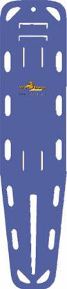 Picture of Ultra Loc Backboard 1,100 lbs. Weight Capacity Royal Blue High Density Polyethylene35900PB