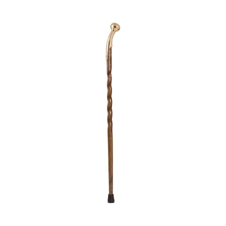 Picture of Hiking Staff Brazos™ Wood 37 Inch Height Twisted Brown Oak Print502-3000-0239
