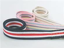 Picture of Gait / Transfer Belt AliMed® 70 Inch Length Pinstripe Cotton7083