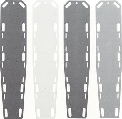 Picture of LSP HDx Backboard 500 lbs. Weight Capacity Red High Density PolymerL715000