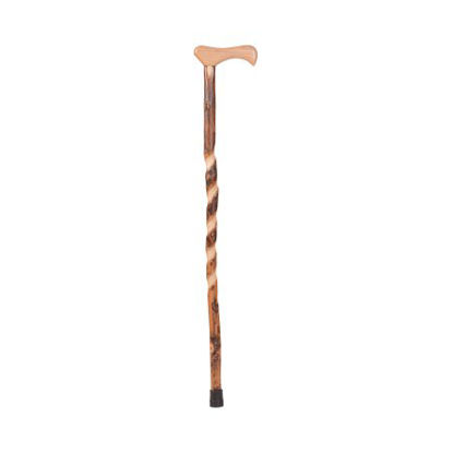 Picture of Hiking Staff Brazos™ Wood 37 Inch Height Twisted Hickory Print502-3000-0226