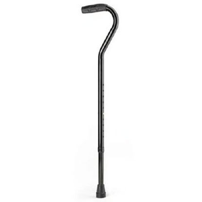 Picture of Offset Cane Steel 37 to 46 Inch Height Black635001