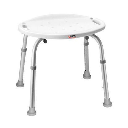 Picture of Bath Bench Carex® Without Arms Aluminum Frame Without Backrest 20 Inch Seat WidthFGB65000 0000