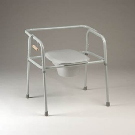 Picture of Bariatric 3-in-1 Commode Chair Steel Frame 14-3/4 Inch Seat Width9950