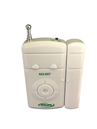 Picture of Door Alarm System Economy White / Green433-EXT