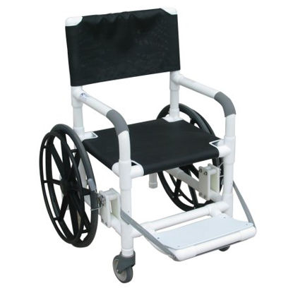 Picture of Transfer Chair Echo MRI 350 lbs. Weight Capacity White UpholsteryE131-18-24W-SL-MRI