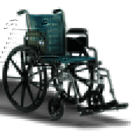 Picture of Wheelchair Tracer® EX2 Dual Axle Full Length Arm Removable Padded Arm Style 16 Inch Seat Width 250 lbs. Weight Capacity1193424