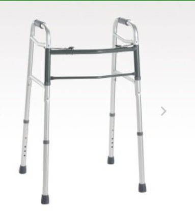 Picture of Folding Walker Adjustable Height Breg Aluminum Frame 250 lbs. Weight Capacity 32 to 39 Inch Height100312-000
