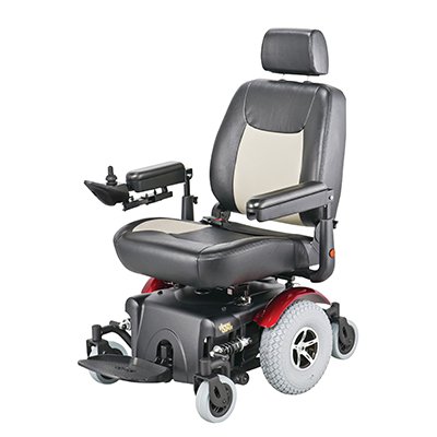 Picture of Bariatric Power Wheelchair Vision Super 22 Inch Seat Width 450 lbs. Weight CapacityP327
