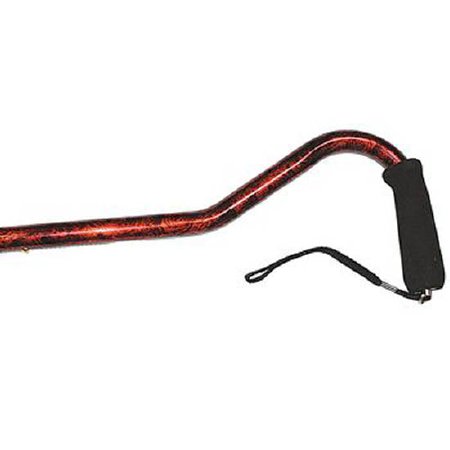 Picture of Offset Cane Aluminum 29 to 38-1/2 Inch Height Wood Grain552612