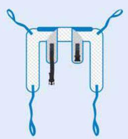 Picture of Hygienic Lift Sling ErgoFit® Medium 200 lbs. Weight CapacityTHY-M-33