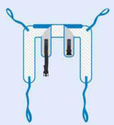 Picture of Hygienic Lift Sling ErgoFit® Medium 200 lbs. Weight CapacityTHY-M-33