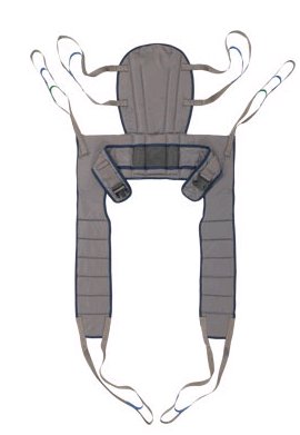 Picture of Toileting Sling With Head and Neck Support 6 Strap Small 450 lbs. Weight Capacity2478444