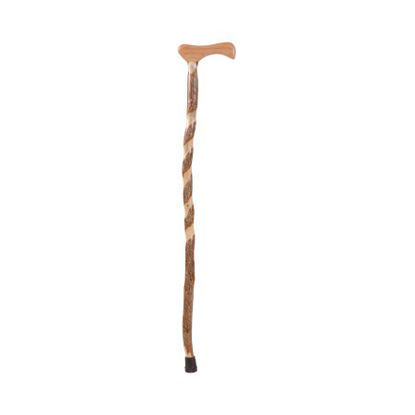 Picture of Hiking Staff Brazos™ Wood 37 Inch Height Twisted Sassafras Print502-3000-0269